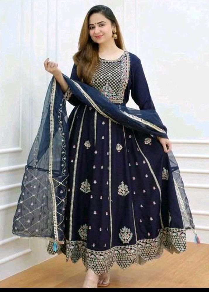 New Anarkali Suit Set