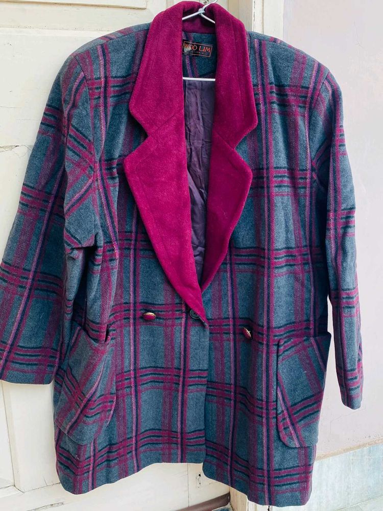 Purple Winter  Coat In Untouched Condition