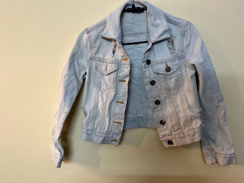 Denim Jacket Light Blue Color