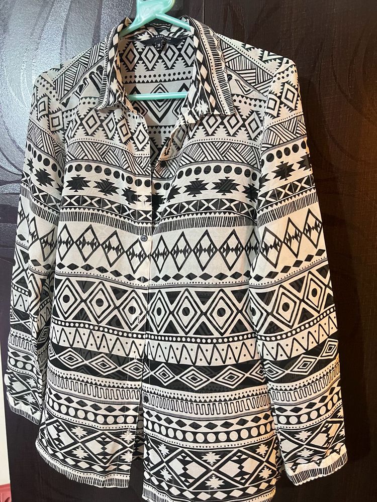 Geometric Printed Shirt