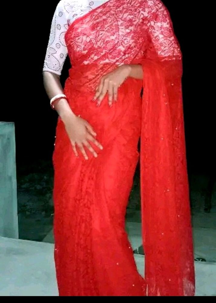 Net Saree