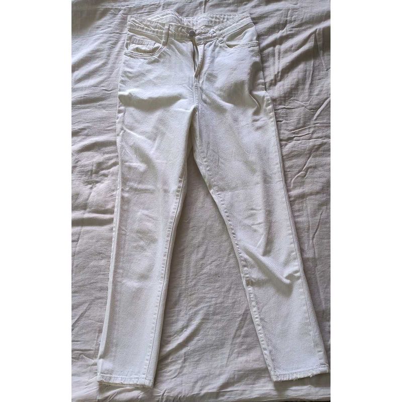 Women Kraus White Jeans