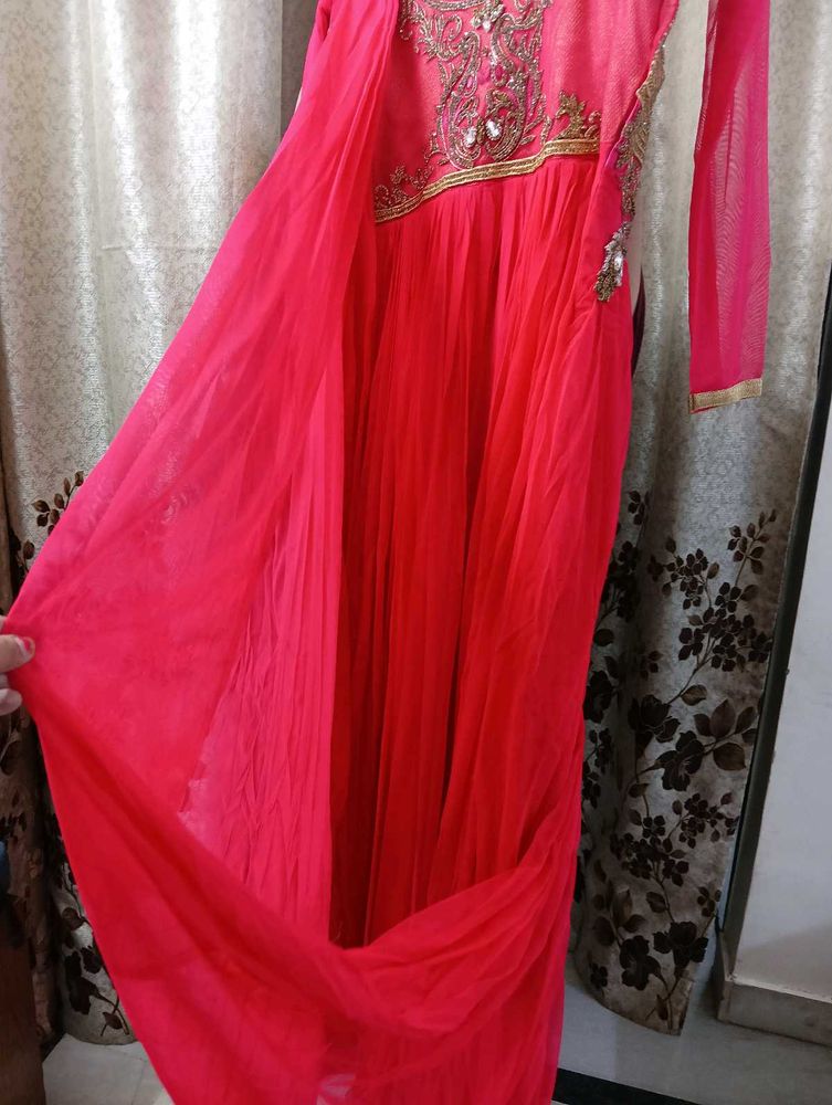 Net Gown Floor Length