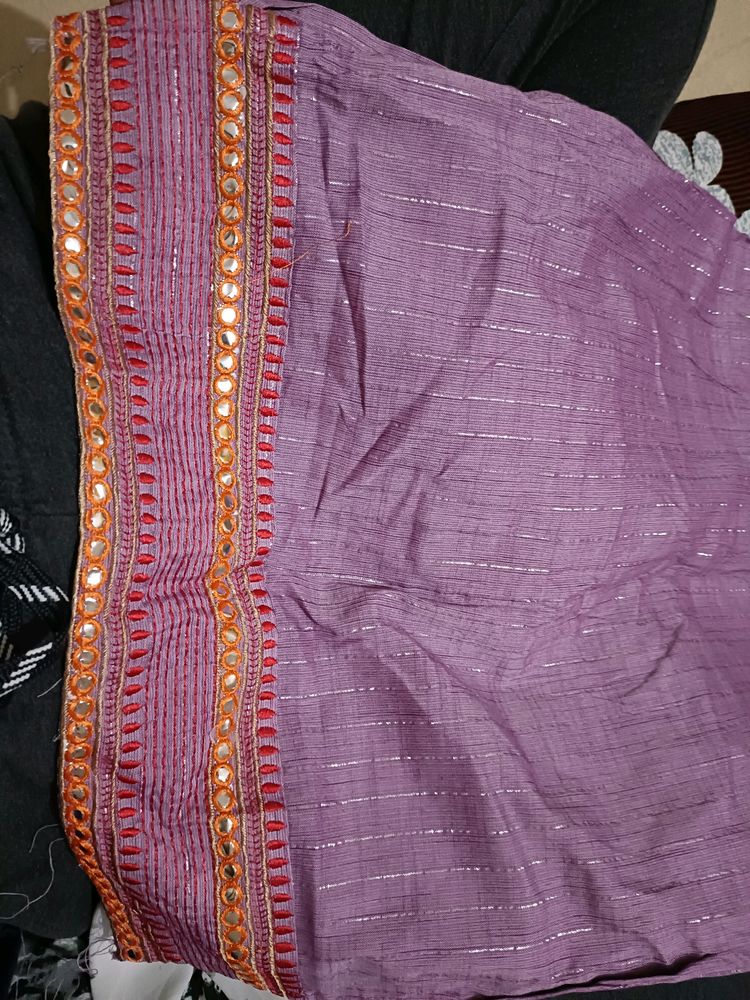 Lavender Colour Kurti