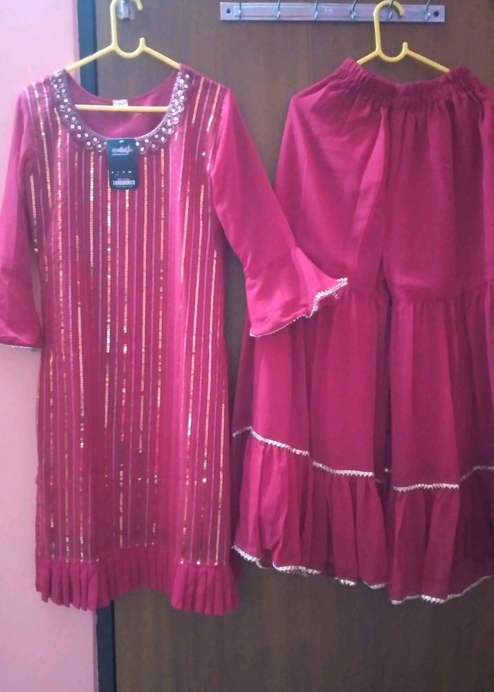 Party Wear Sharara Suit