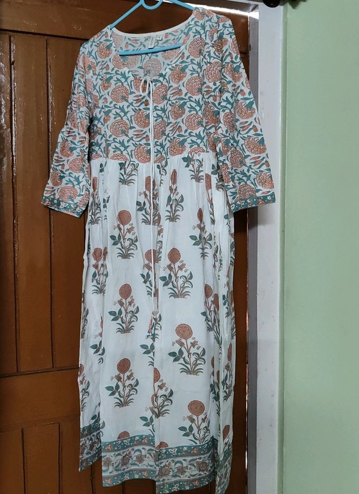 Pure Cotton Anarkali Kurta