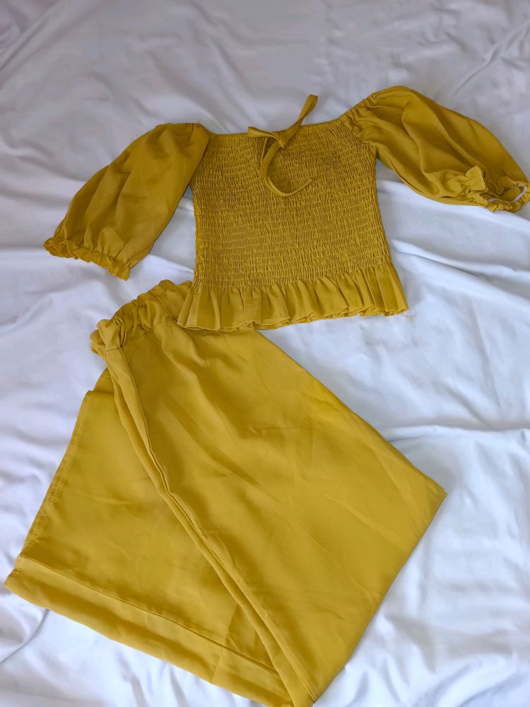 Mustard Co-ord Set