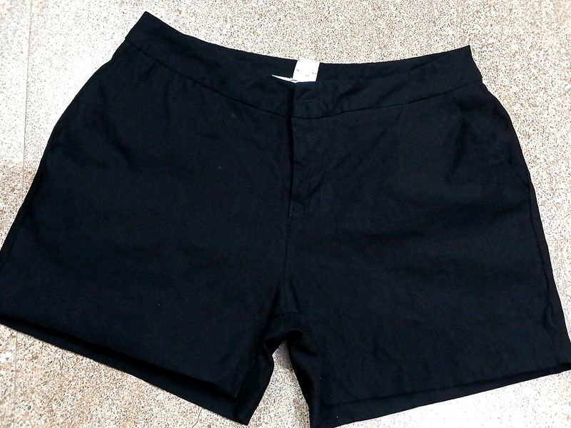 Black Shorts For Women (L Size)