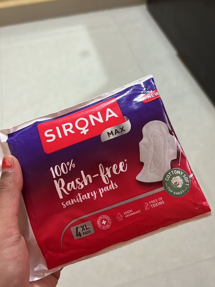 Sirona 💯 Rash Free Sanitary Pads