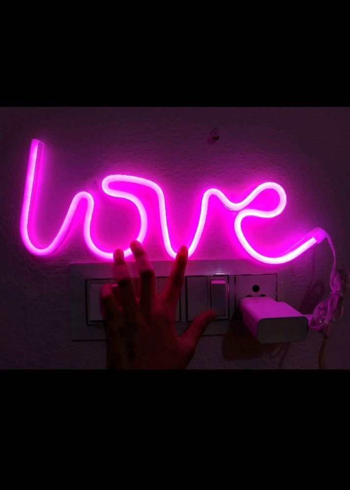 Pink Love Led Light