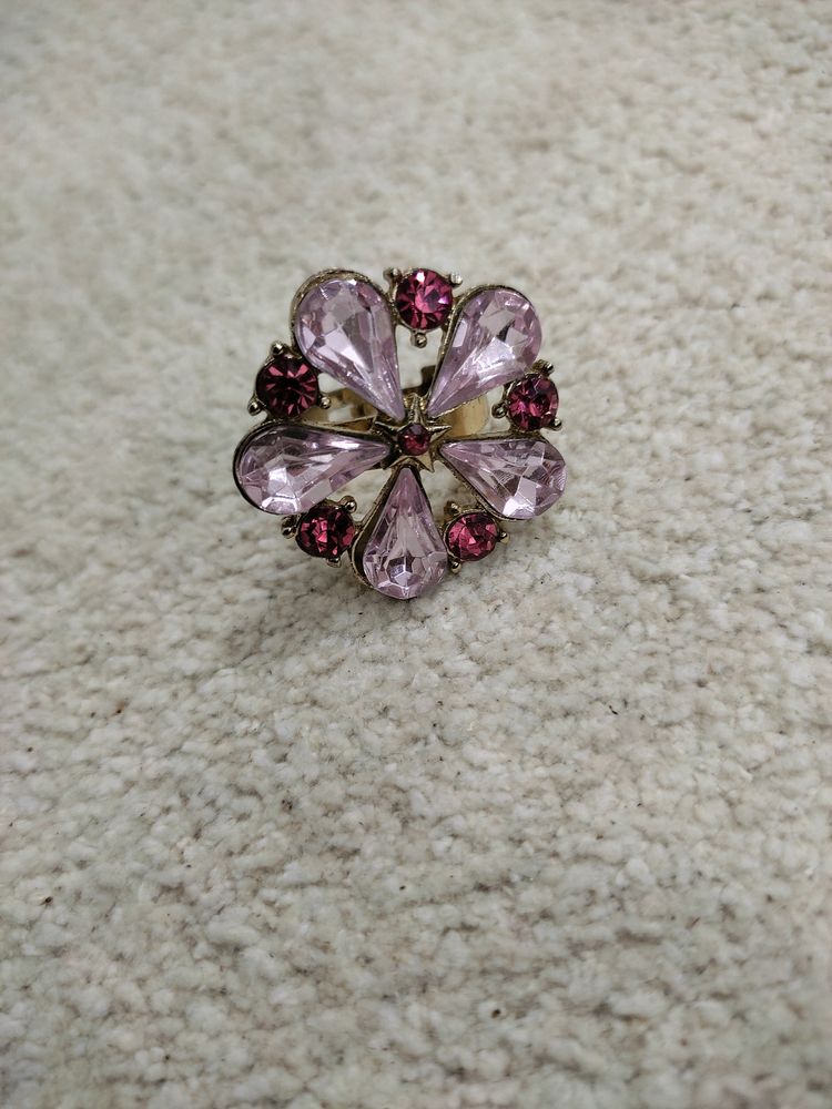 Pink Stone Ring