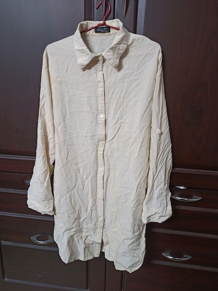 Off White Kurta Shirt