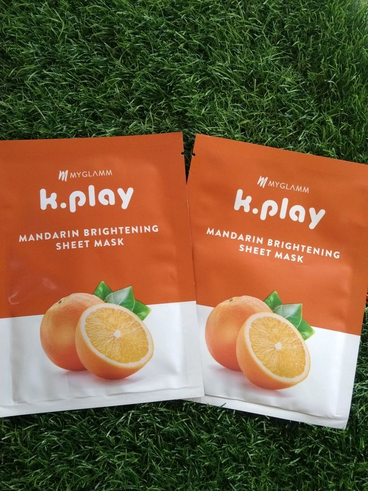 Myglamm K Play Sheet Mask Pack Of 2