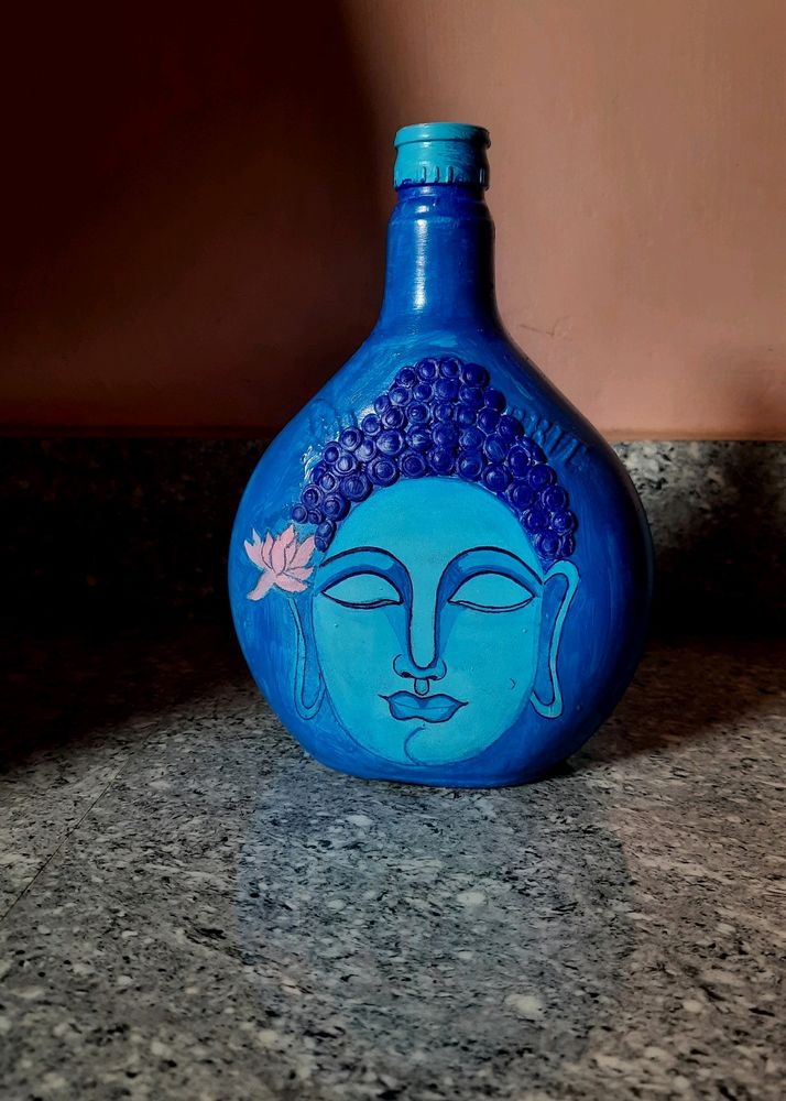 Buddha Bottle Art