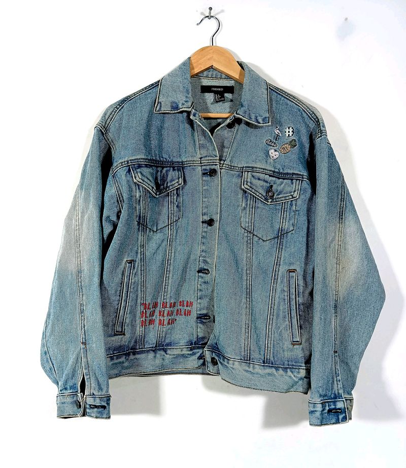 Light Blue Denim Jacket (Women)