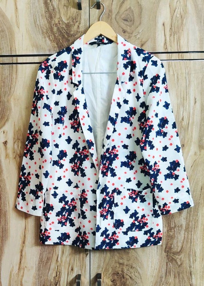 Printed Designer Coat Size-36