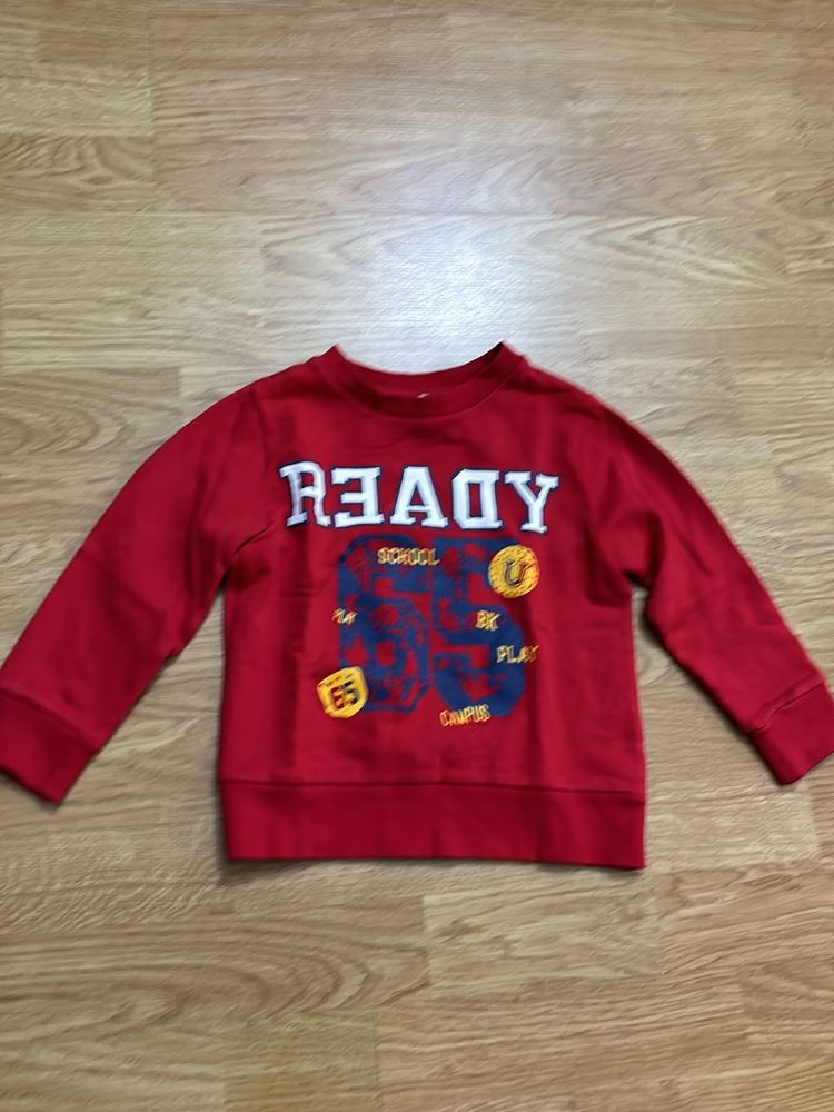 Kids Red Sweatshirt