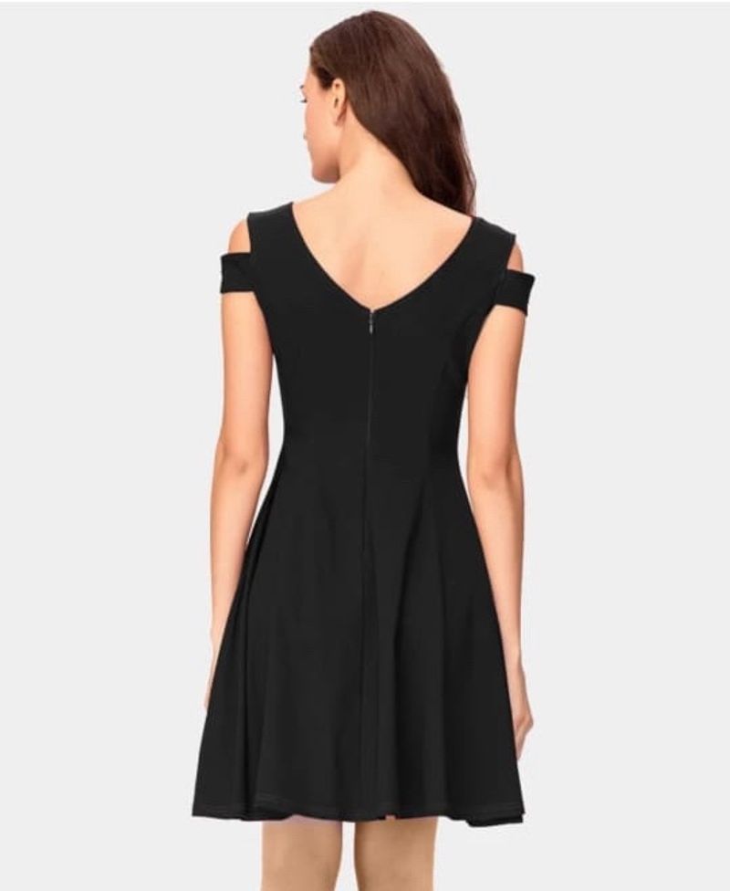 Black Skater Dress