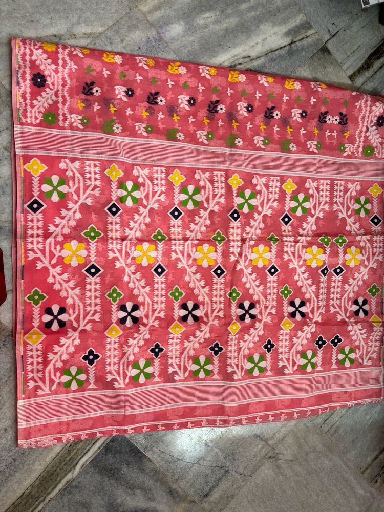 Cotton Jamdani Saree