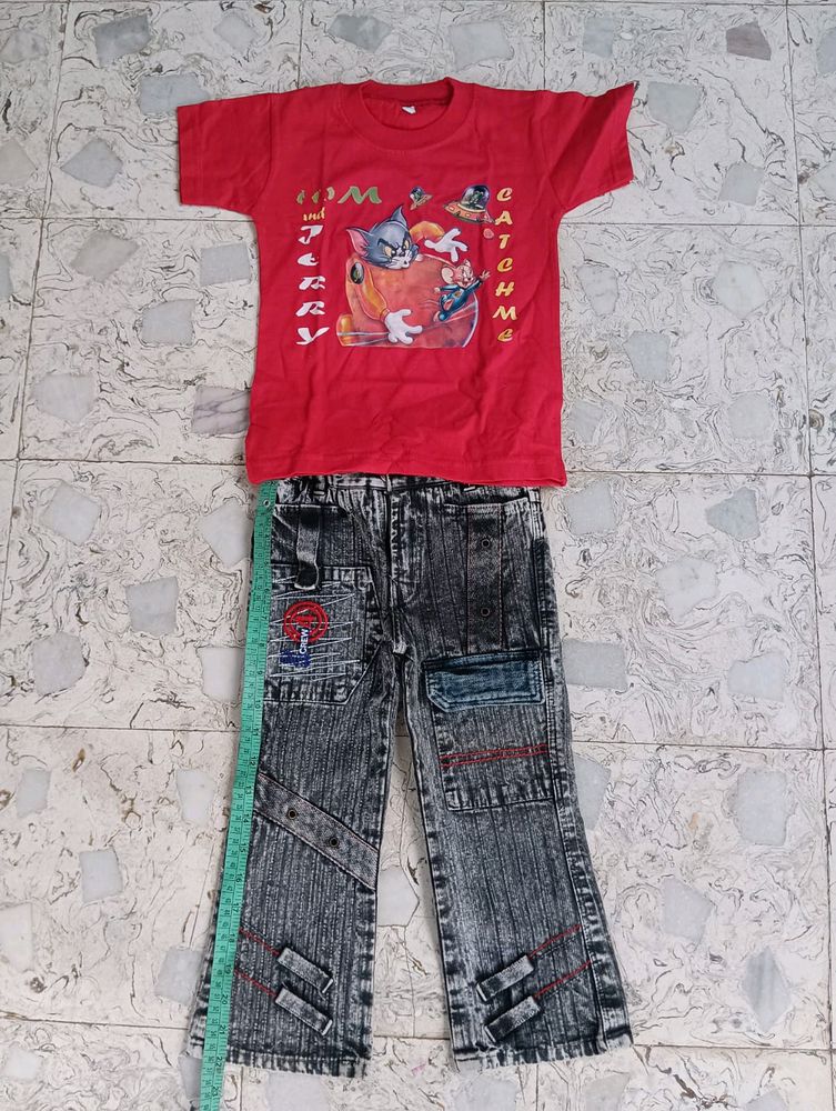 Tshirt Jeans Set