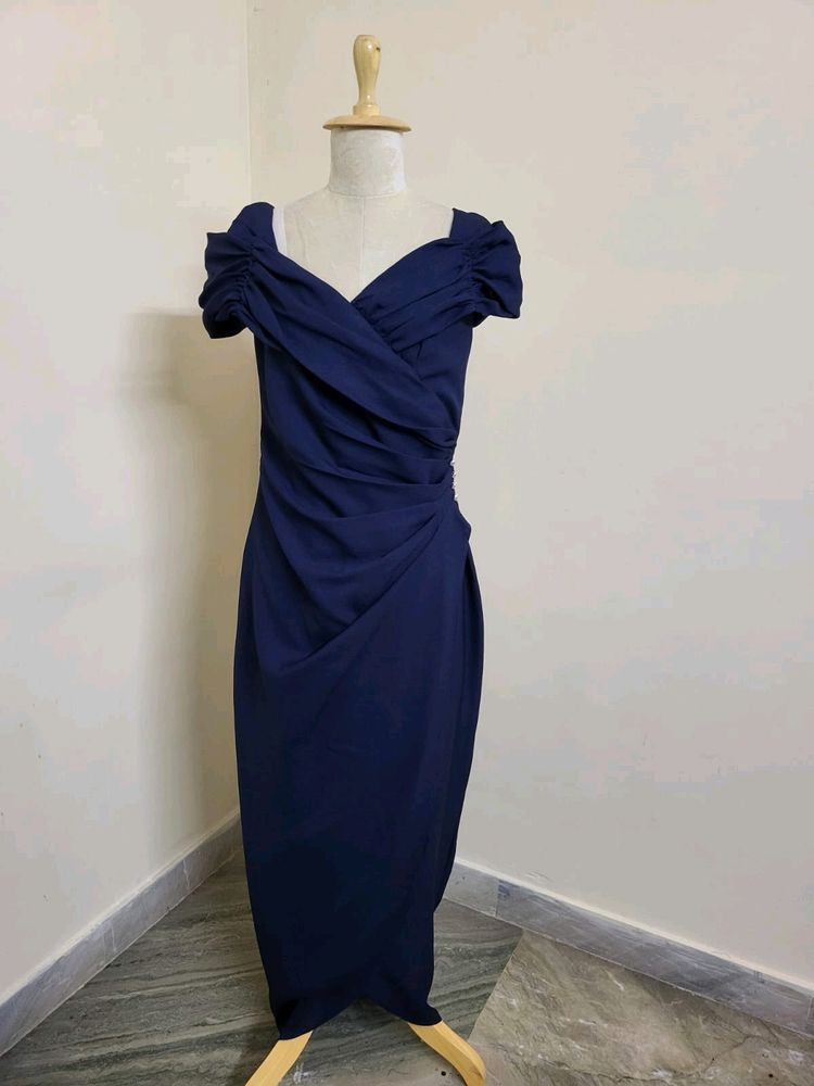 Navy Blue Gown