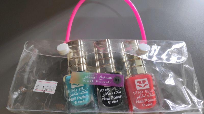 Nailpolish Pack Of 3 Colours