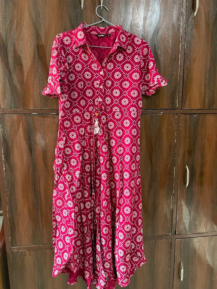 Zudio Beautiful Kurta Cum Maxi Dress