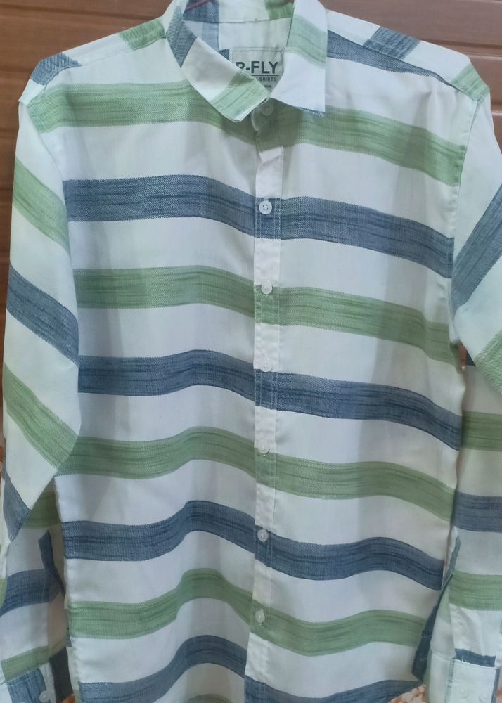 Full Sleeves Cotton Shirt For Boys