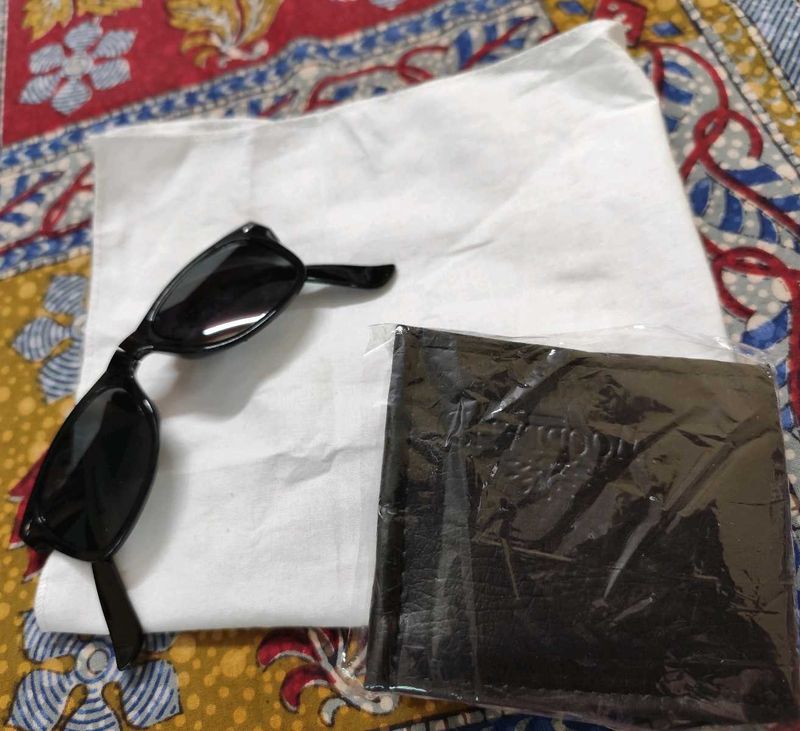 Combo Of  Handkerchief With a Sunglass