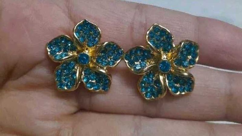 Blue Stones Studs