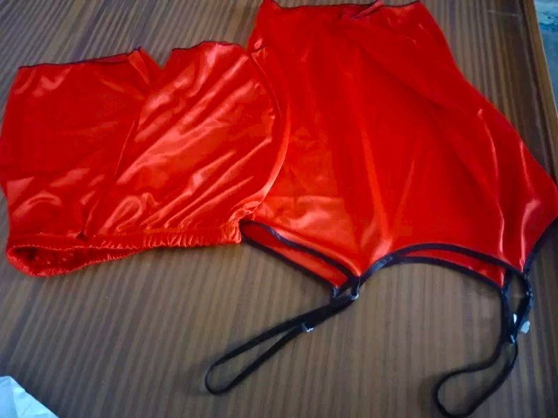 Red Satin Wear