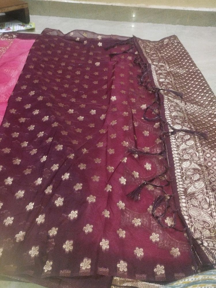 Organza Saree