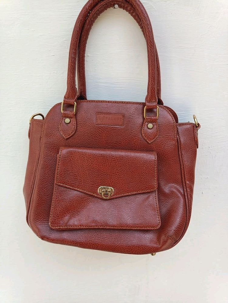 Pure Leather Bag By Falane