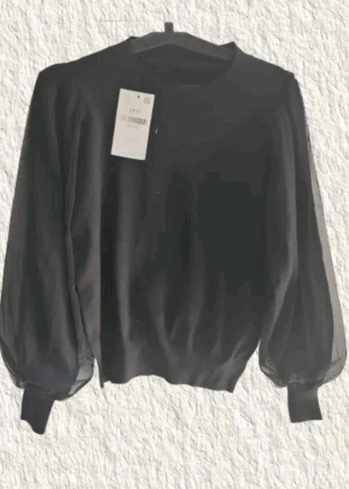 Korean Black Sweater