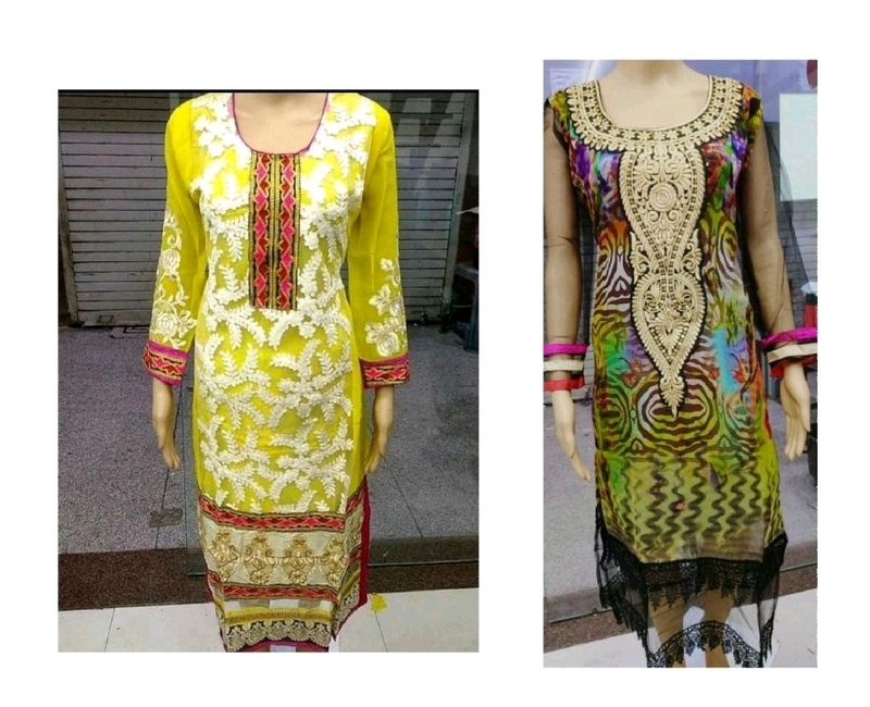 Women's Combo Long Kurti 😍😍