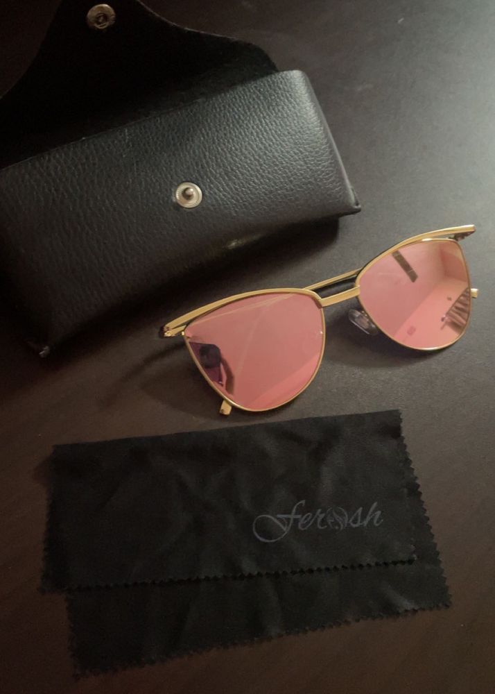 *new* Ferosh Nude/pink Tint Sunglasses