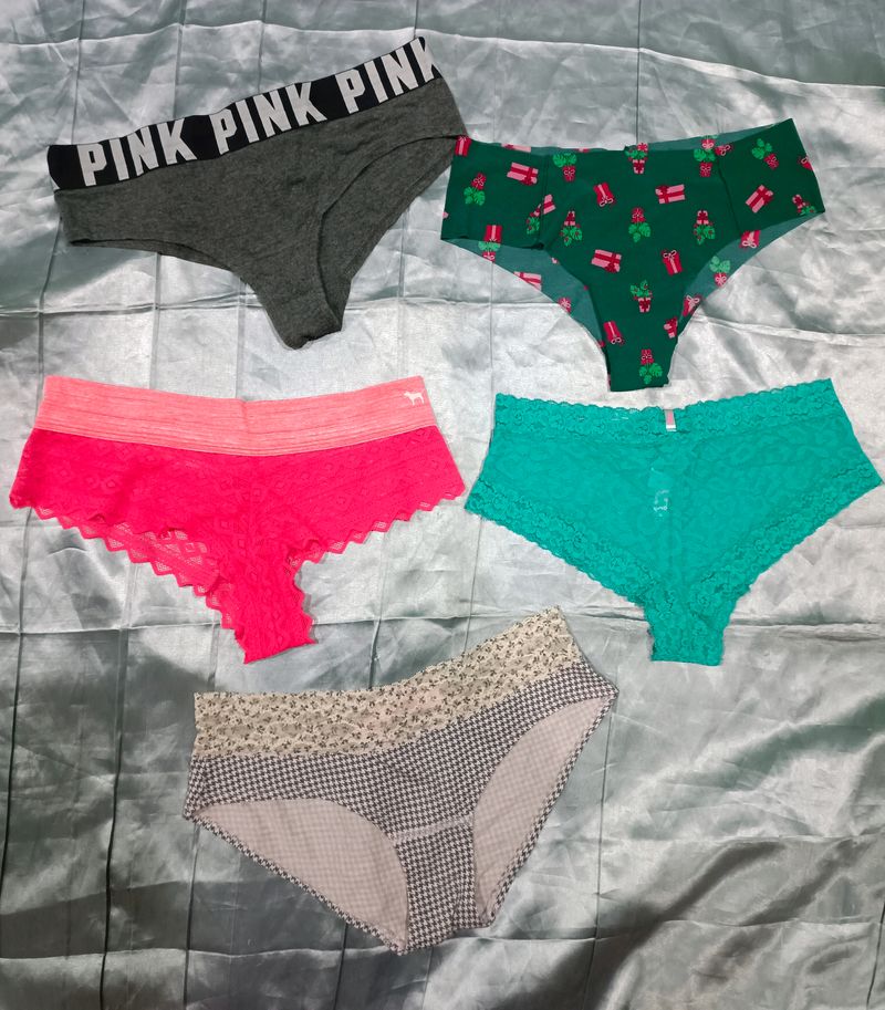 Combo Of 5 Victoria Secret Penty