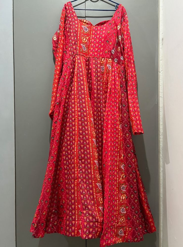 Anarkali Kurta With Duppatta