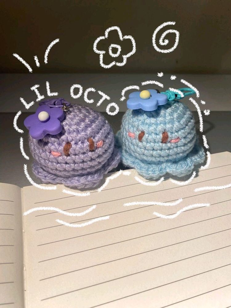 Cute Mini Crochet Octopus