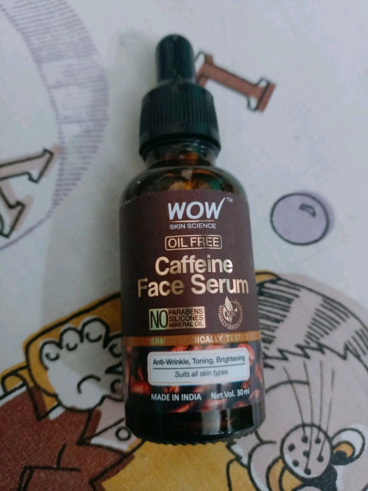 WOW Caffeine Face Serum