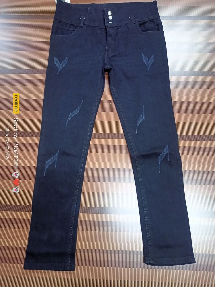 (N-12) 32 Size Slim Fit Denim Jeans