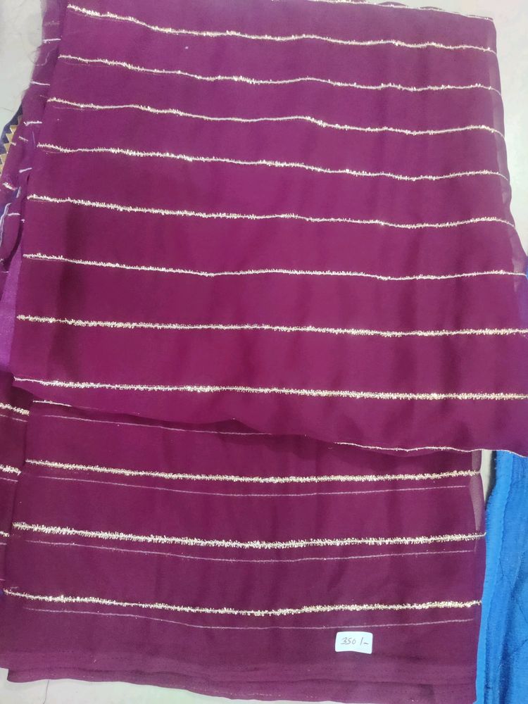 Purple Saree For Women.....