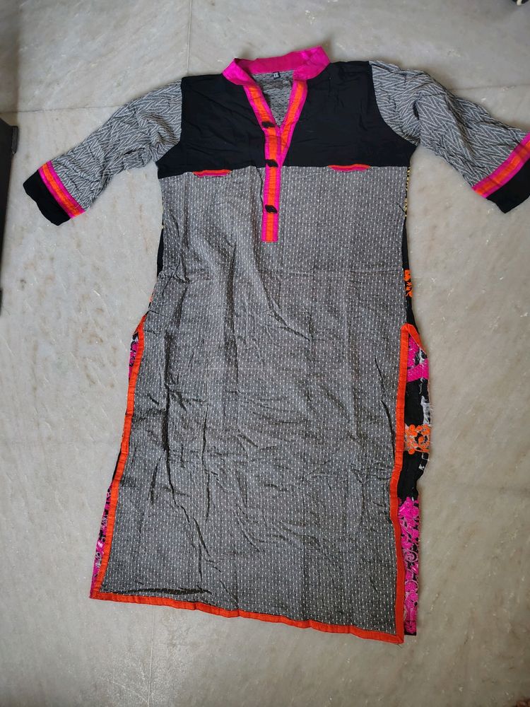 Beautiful Multicolour Kurta 2XL