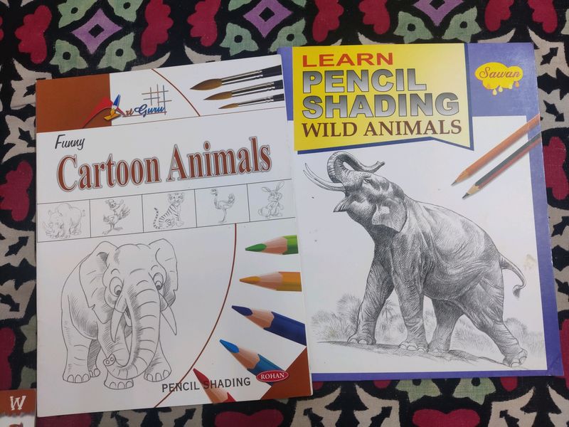 Animal Sketch Books Combo