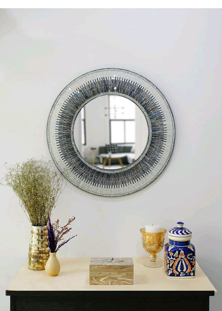 Home Decor Wooden Mirror