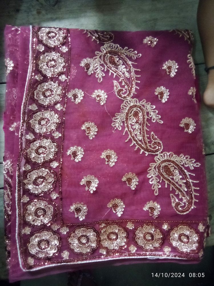 Net Design Saree Veste Quality