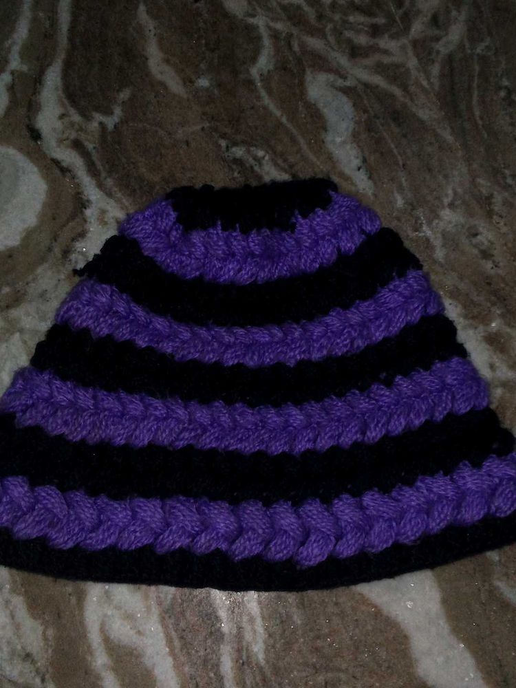 Woollen Cap For Girls