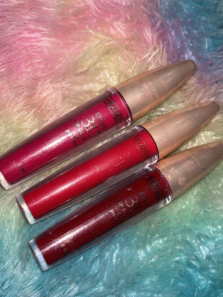 Red Mahroon Nd Pink(Rani) Colour Lipstick Lipgloss