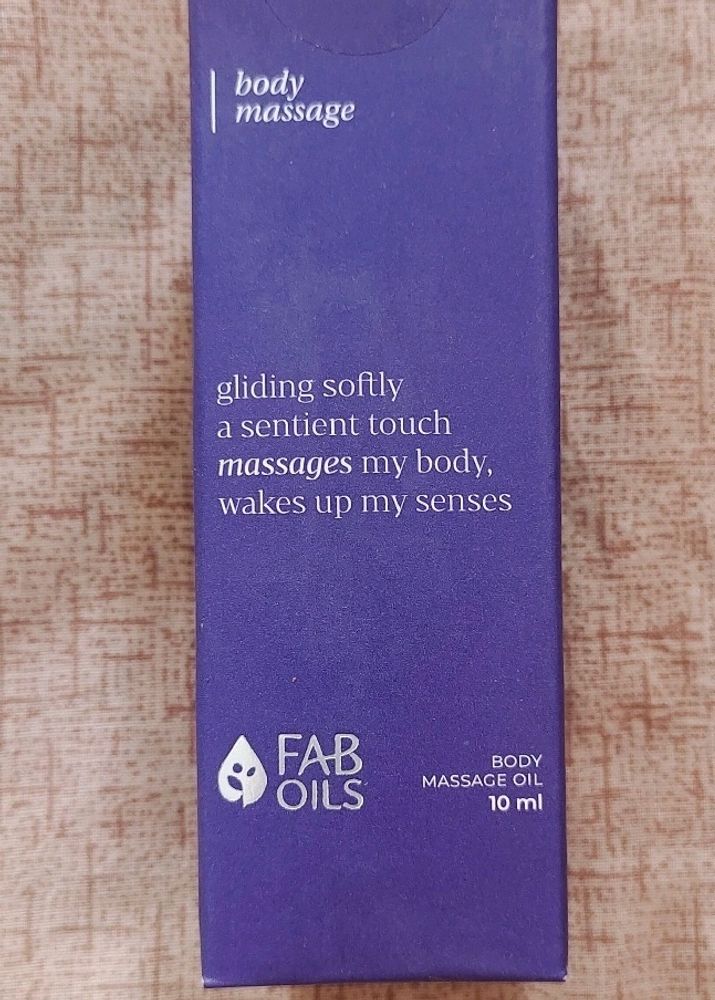 Fab Oils Body Massage Oil (10ml)