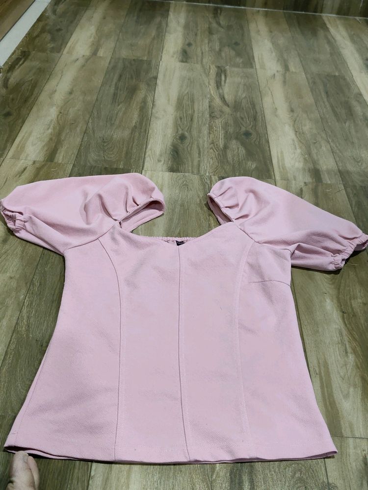 Light Pink Casual Top